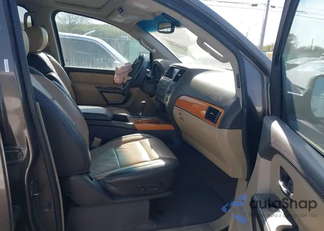 2015 Nissan Armada Platinum from USA, damaged, VIN 5N1BA0NF9FN610943